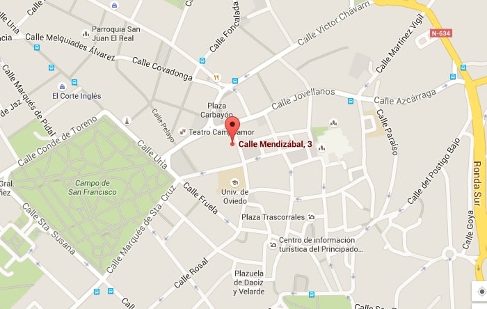 conferencia oviedo mapa